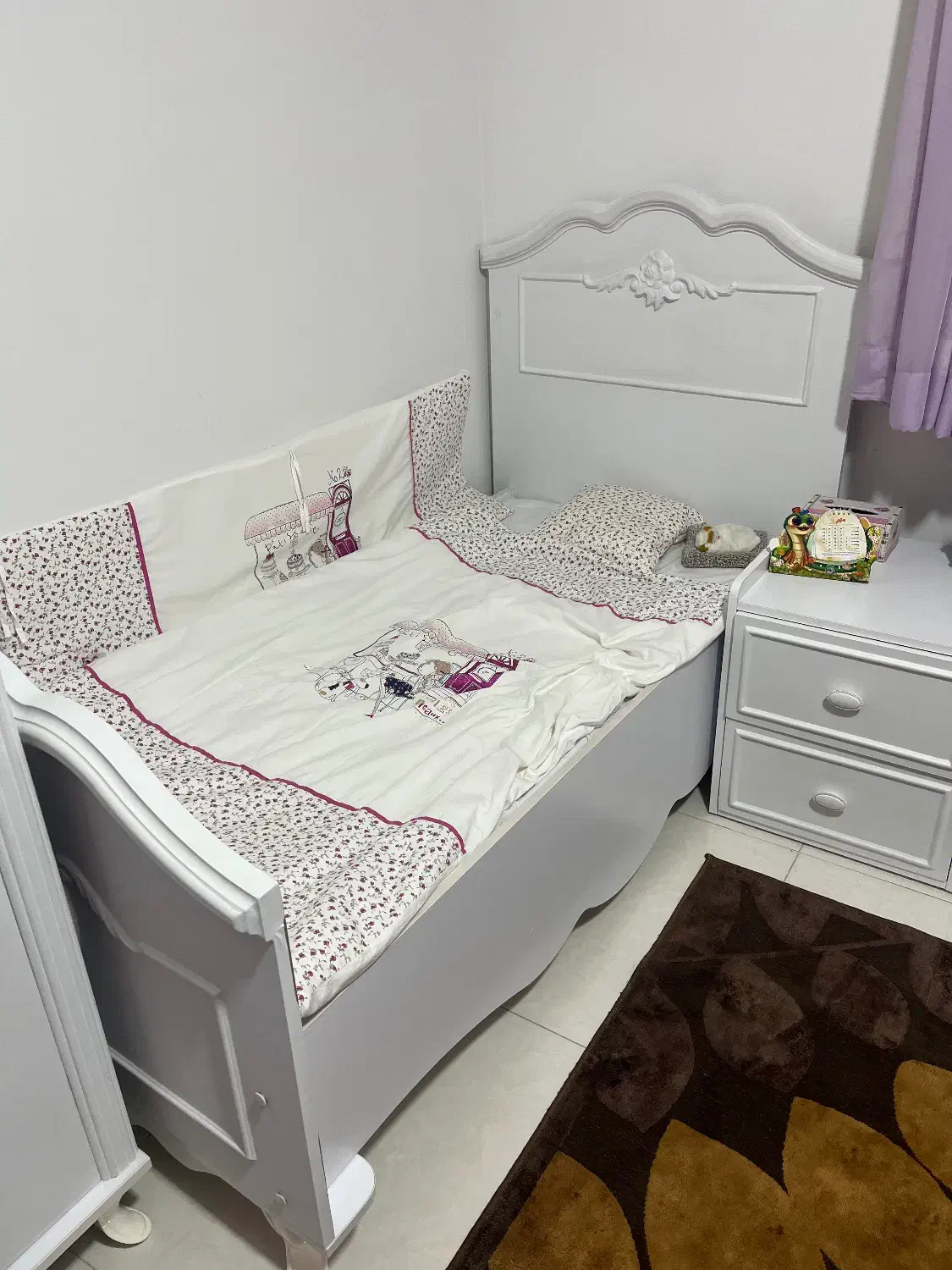 تخت  خواب کودک|تخت و صندلی بچه|ساری, |دیوار