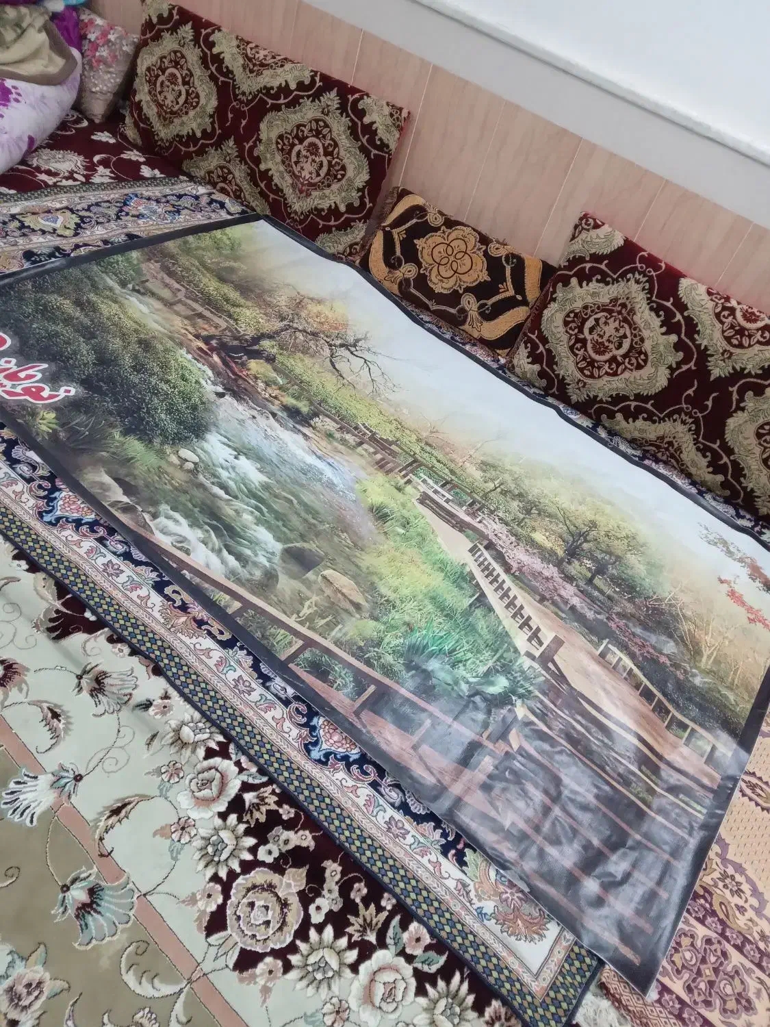 بنریاپوستر|تابلو، نقاشی، عکس|تربتحیدریه, باغ سلطانی|دیوار