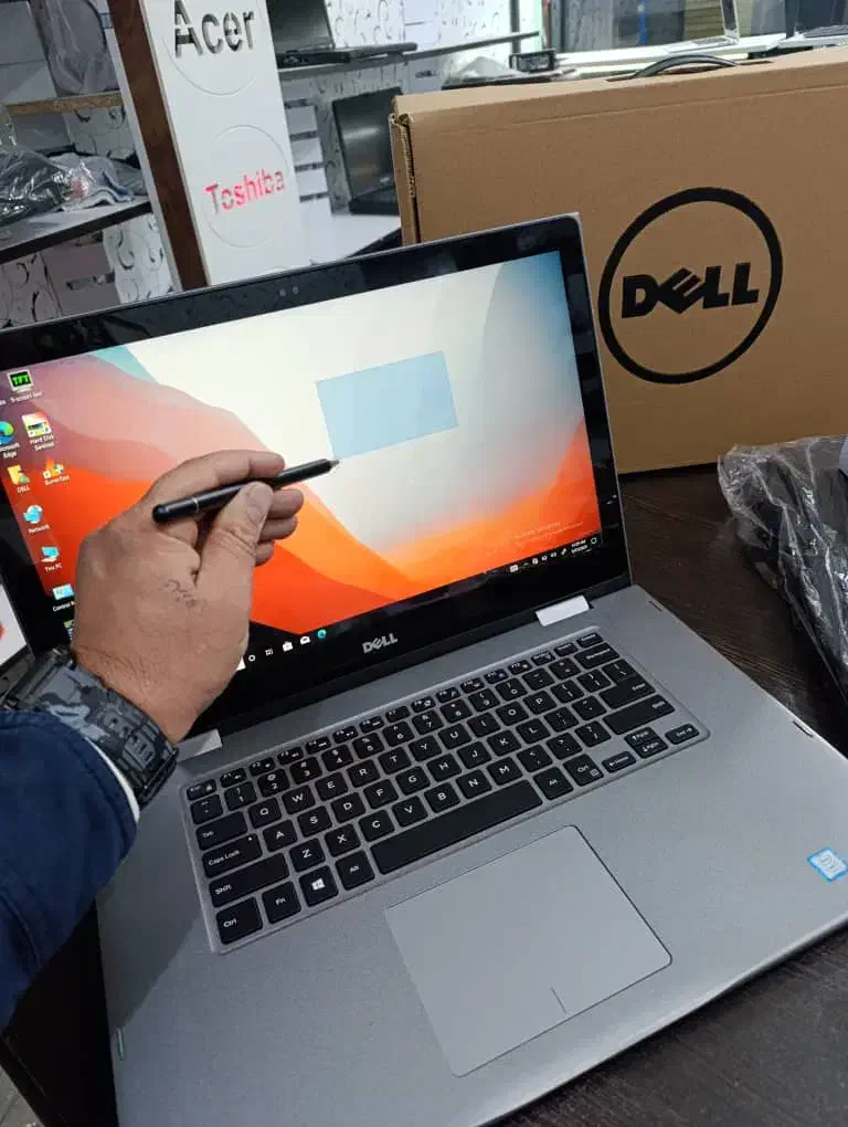 لپتاپdellتاچcori7 باقلم نوری تاشو|رایانه همراه|شهرکرد, |دیوار