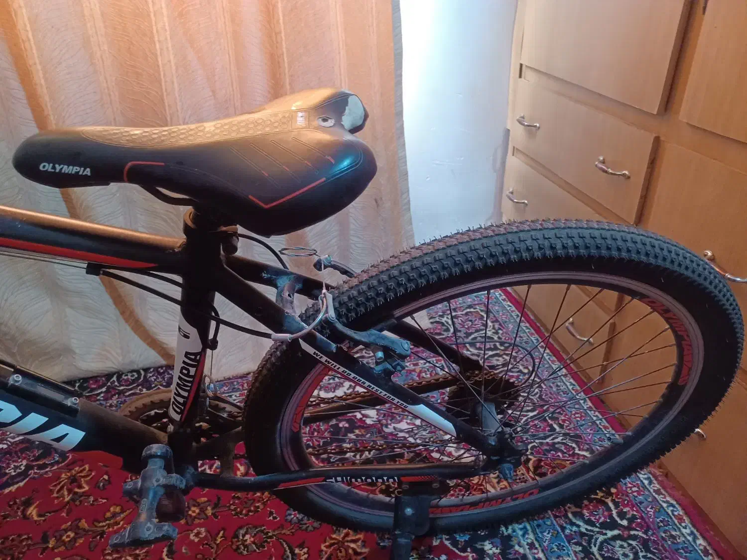 دوچرخه المپیا سایز۲۶ در حدنو کم استفاده شده|دوچرخه، اسکیت، اسکوتر|شوشتر, |دیوار
