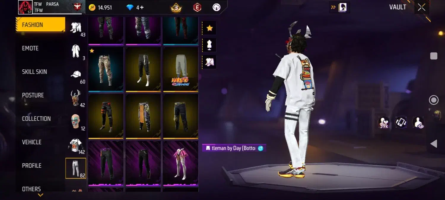 آکانت فری فایر گان لولی دار|کنسول، بازی ویدئویی و آنلاین|کلاله, |دیوار