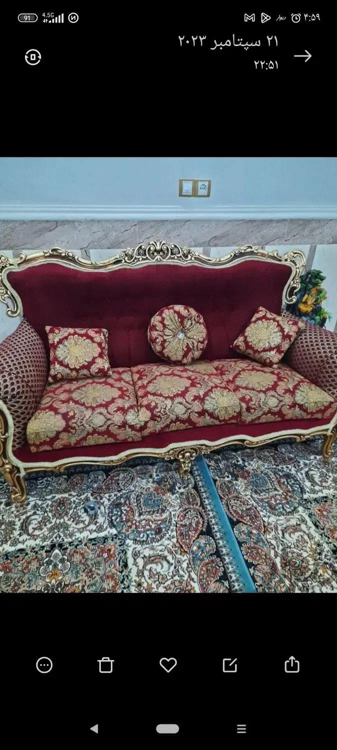 مبل هفت نفره|مبلمان خانگی و میز عسلی|زابل, |دیوار