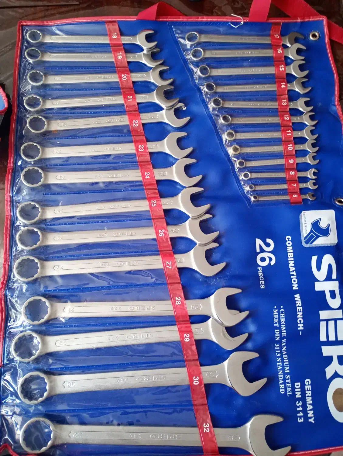 آچار یکسر رینگ و تخت 26 عددی اسپرو|ابزارآلات|تهران, حکیمیه|دیوار