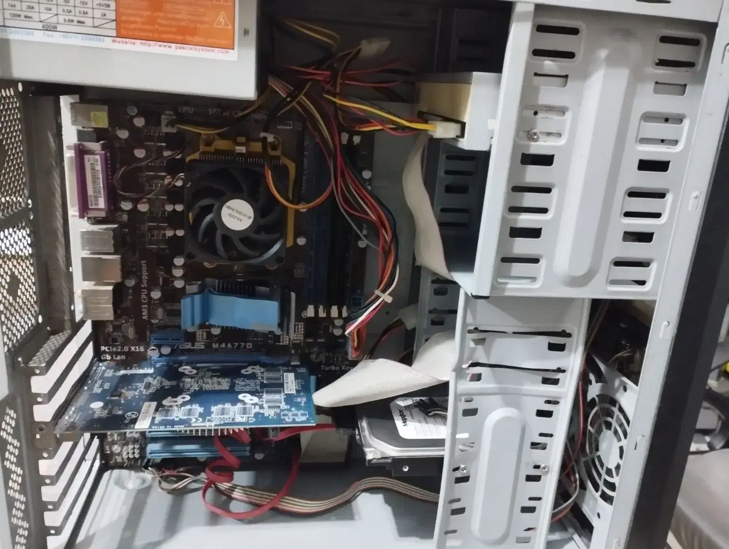 کیس ddr2 قوی با سی پی یو چهار هسته ای|رایانه رومیزی|رشت, دیانتی|دیوار