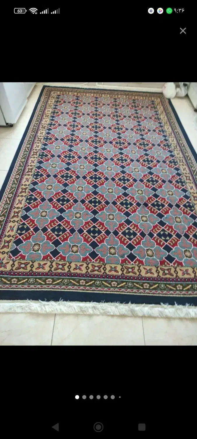 گلیم فرش ۶متری|فرش|کرمانشاه, |دیوار