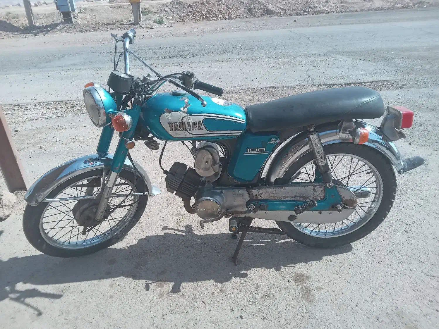 YAMAHA100|موتورسیکلت|گرمسار, |دیوار