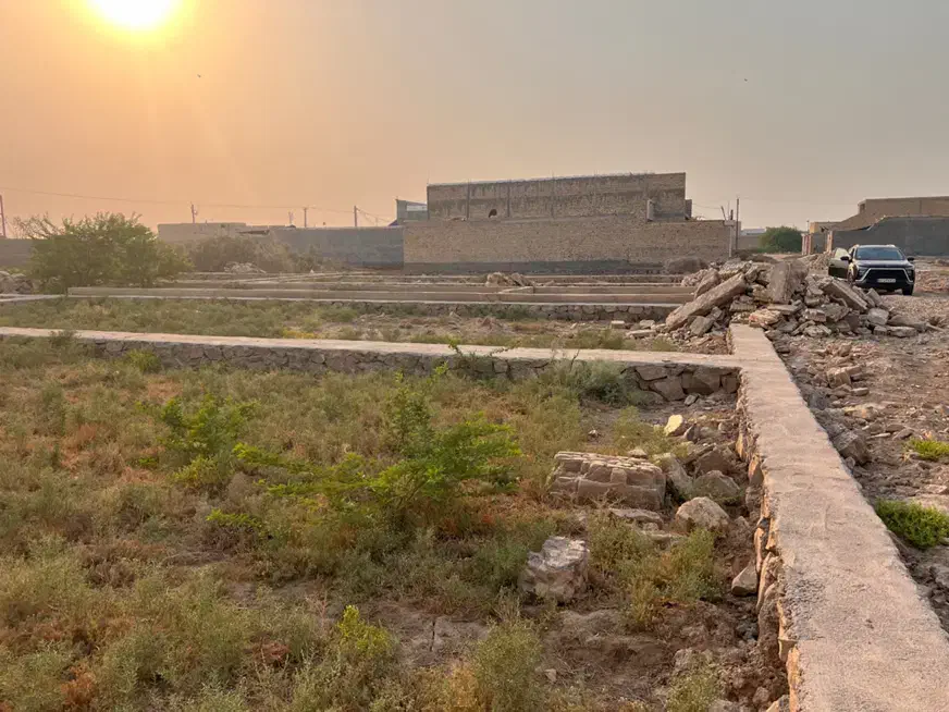 زمین ۲۴۰ متری سنک کاری شده|فروش زمین و ملک کلنگی|اهواز, فدک|دیوار