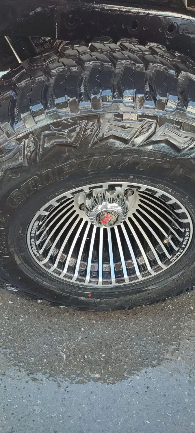 رینگ و لاستیک آفرود رینگ 15درحد صفر|قطعات یدکی و لوازم جانبی|کردکوی, |دیوار