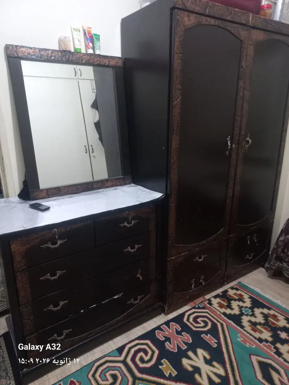 کمد و دراور|جاکفشی، کمد، دراور|کرج, ساسانی (قلمستان)|دیوار