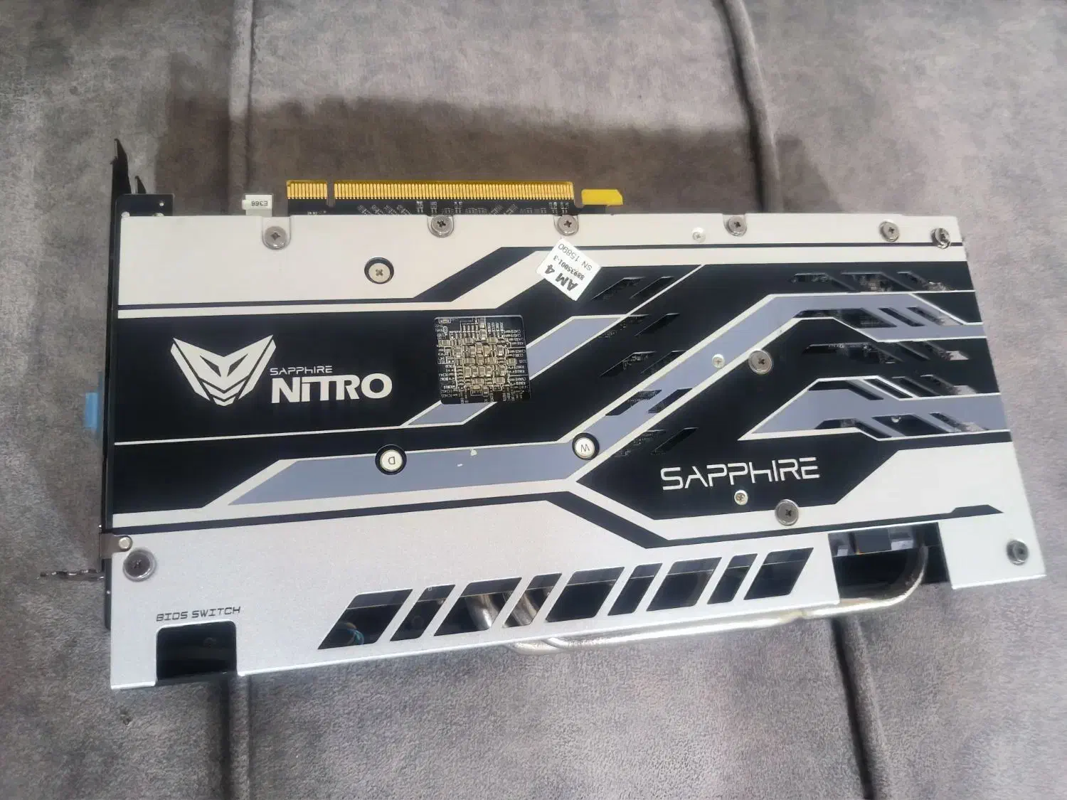 rx580 saphhaire nitro plus|قطعات و لوازم جانبی رایانه|مشهد, سیلو|دیوار
