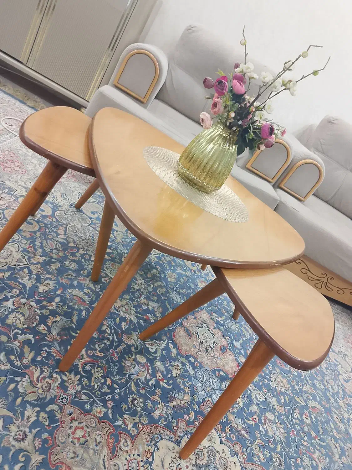 گل میز چوبی|مبلمان خانگی و میز عسلی|شیراز, گلدشت معالی‌آباد|دیوار