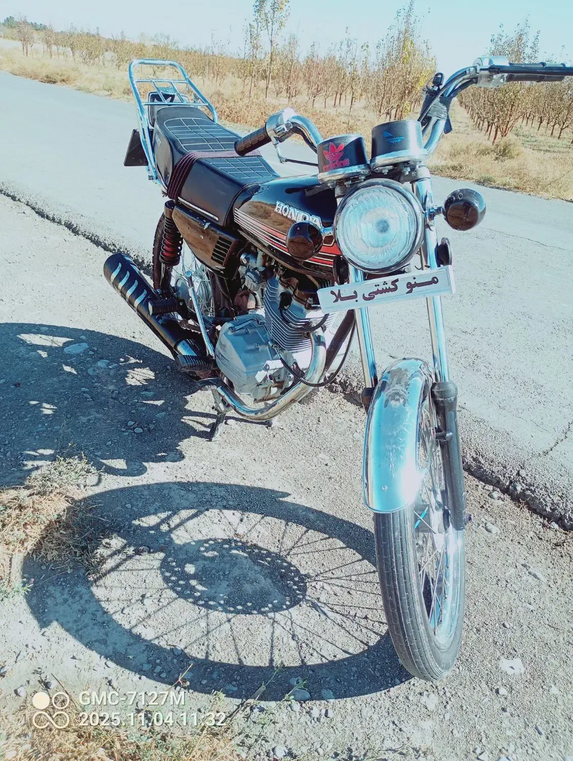 هندا 125 مدل88|موتورسیکلت|گلبهار, شهر جدید گلبهار|دیوار
