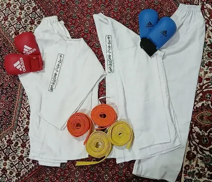 لباس کاراته دستکش کمربند|تجهیزات ورزشی|مشگین شهر, |دیوار