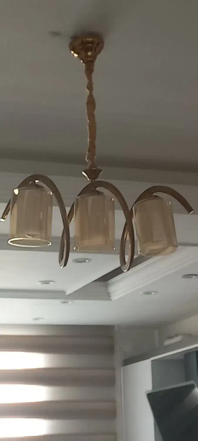 لوستر ۳ شاخه نو آنتیک پرشین بوکس|لوستر و چراغ آویز|قرچک, مهدیه|دیوار