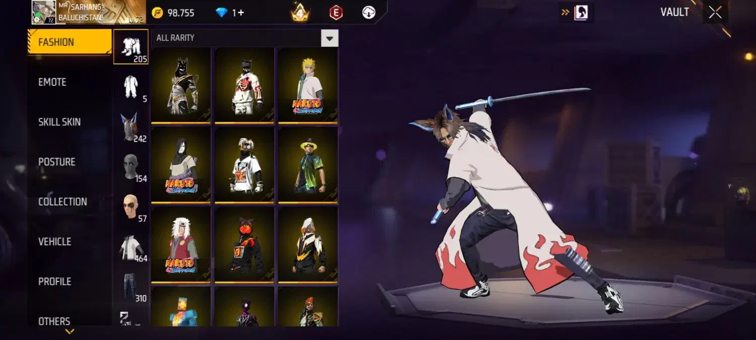 اکانت فری فایر فول گان|کنسول، بازی ویدئویی و آنلاین|ایرانشهر, |دیوار