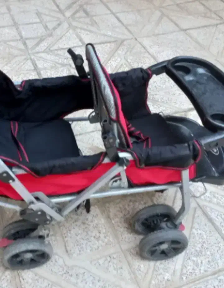 کالسکه دوقلو|کالسکه و لوازم جانبی|همدان, |دیوار