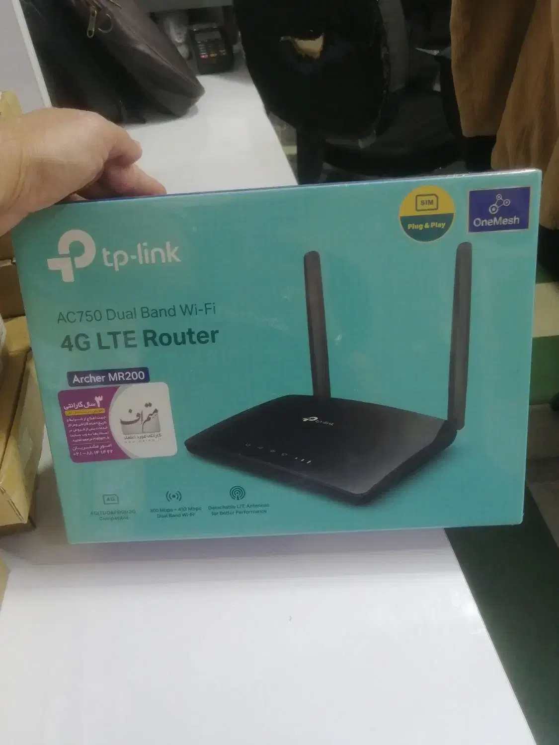 مودم سیمکارت خور صفر پلمپ|مودم و تجهیزات شبکه|سقز, |دیوار