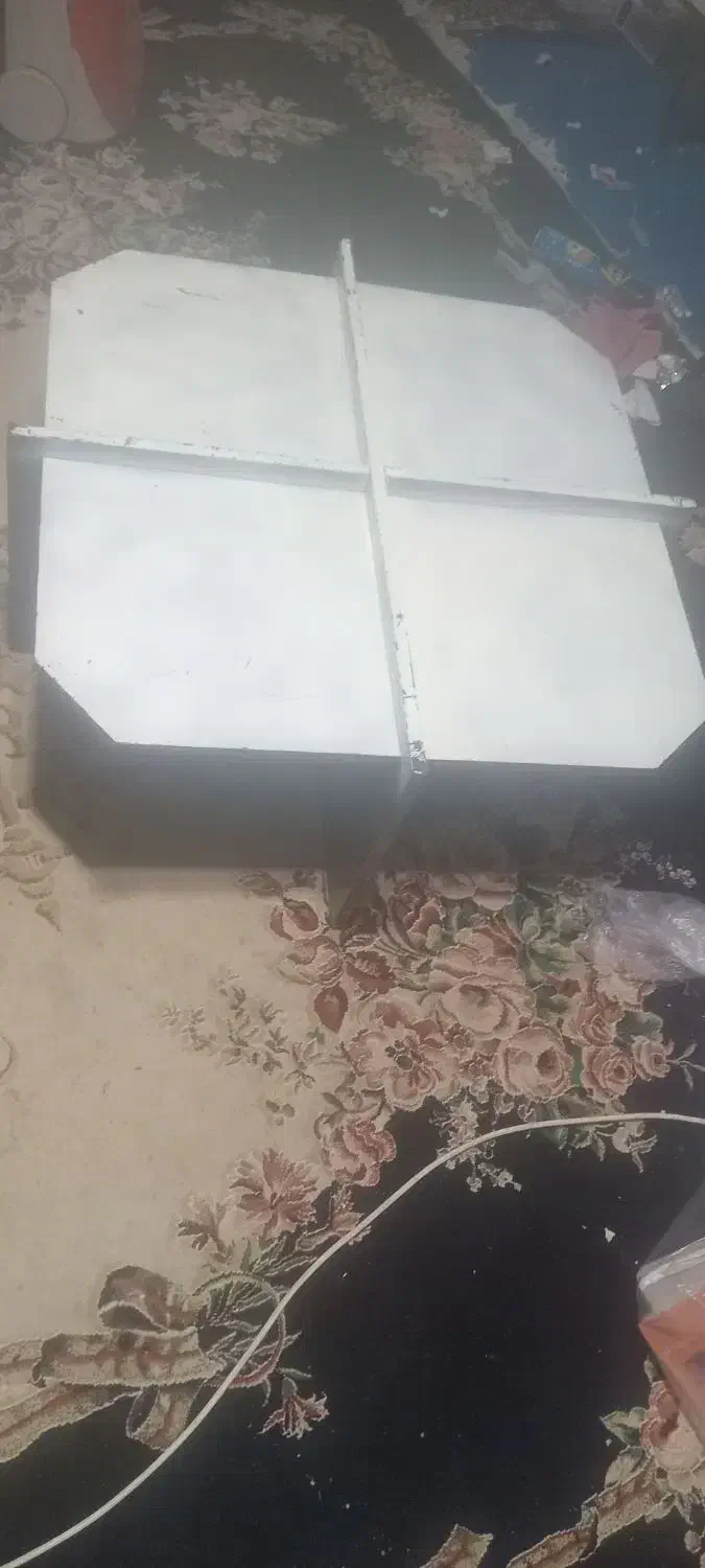 میز جلو مبلی باشیشه دودی|مبلمان خانگی و میز عسلی|پیشوا, |دیوار