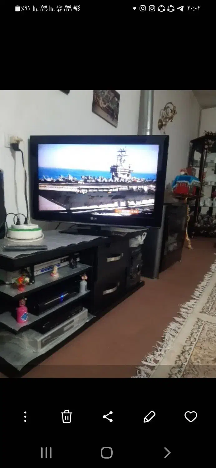 تلویزیون ۳۹اینچ اصل کره|تلویزیون و پروژکتور|چهارباغ, |دیوار