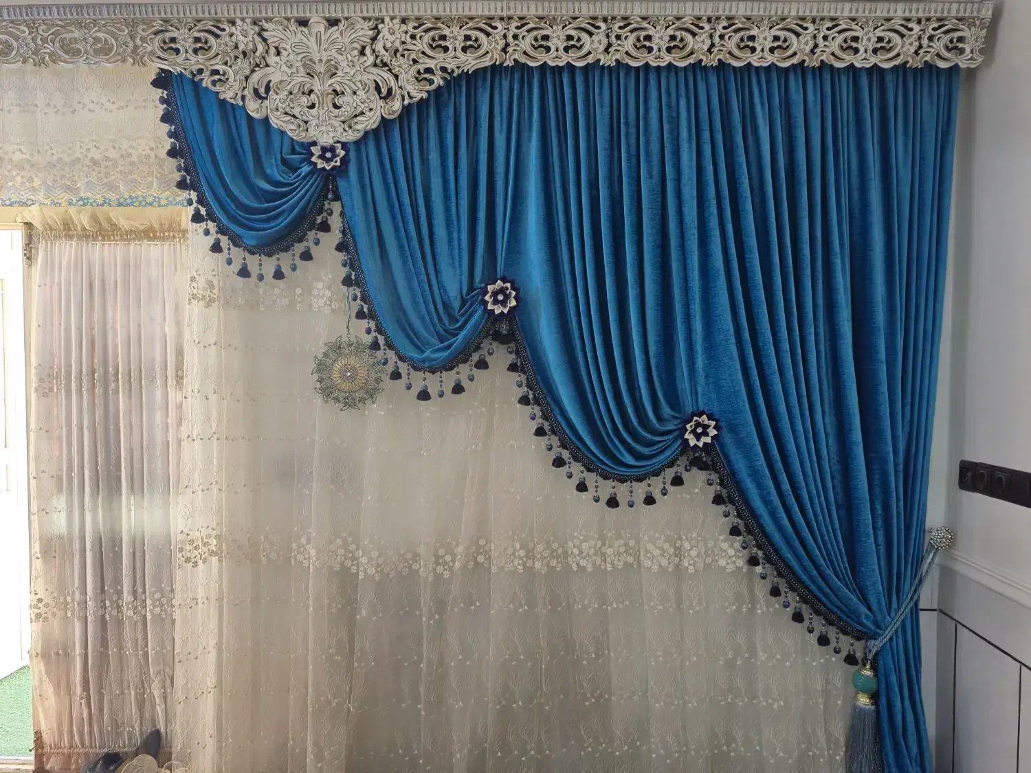 پرده|پرده، رانر، رومیزی|وحدتیه, |دیوار