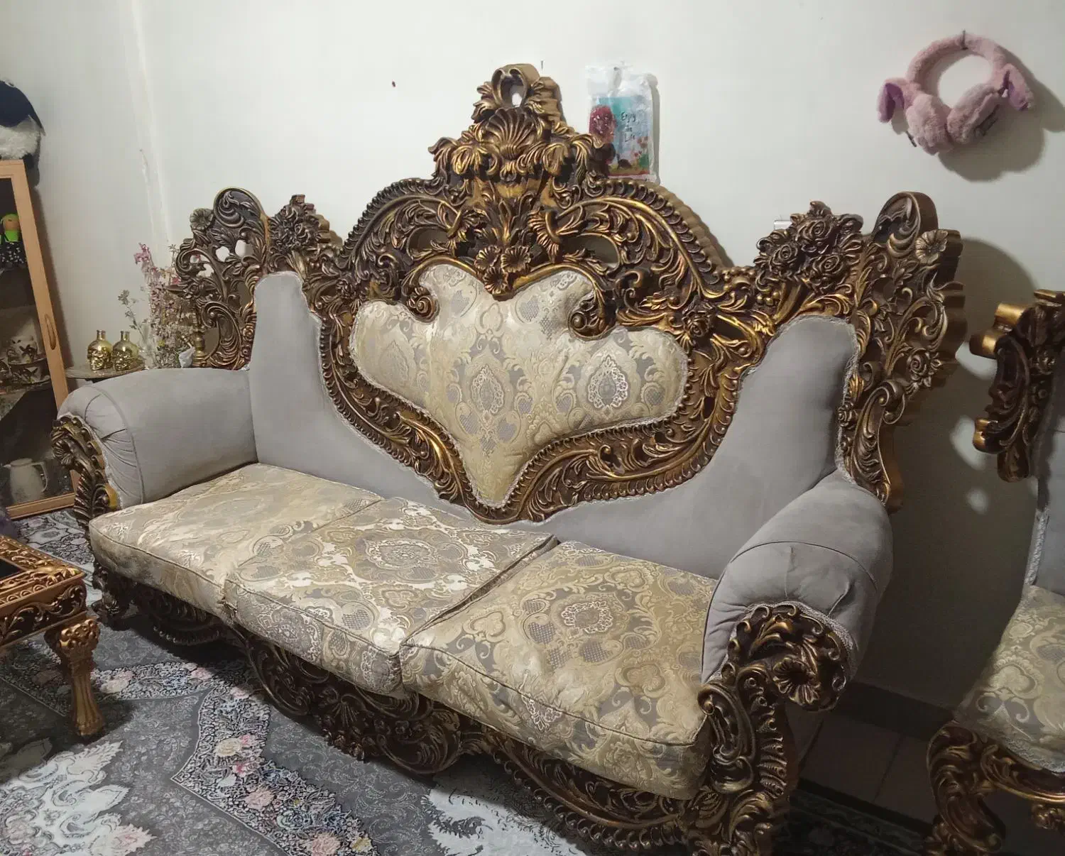 مبل سلطنتی 9 نفره|مبلمان خانگی و میز عسلی|ری, سیزده آبان|دیوار