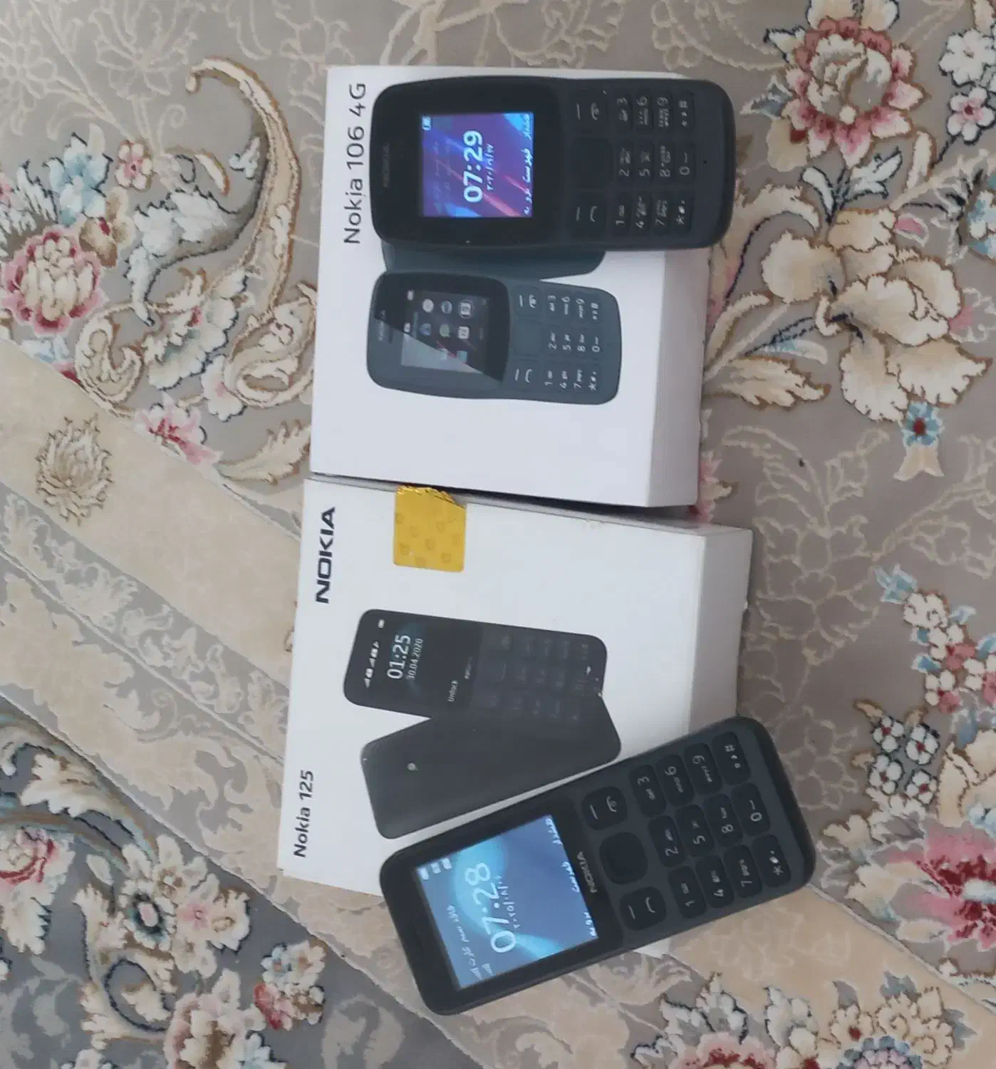 گوشی ساده نوکیا ۱۰۶ و نوکیا ۱۲۵|موبایل|بیرجند, |دیوار