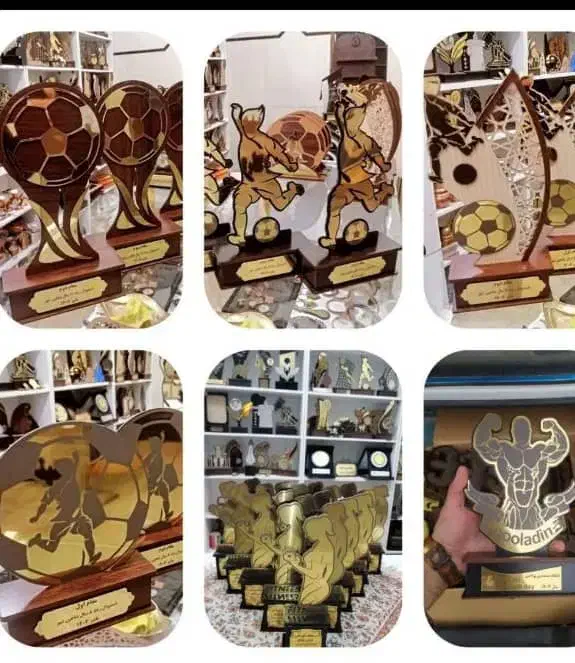 تندیس میناکاری ورزشی رزمی|مجسمه، تندیس، ماکت|اصفهان, بوستان آینه خانه|دیوار