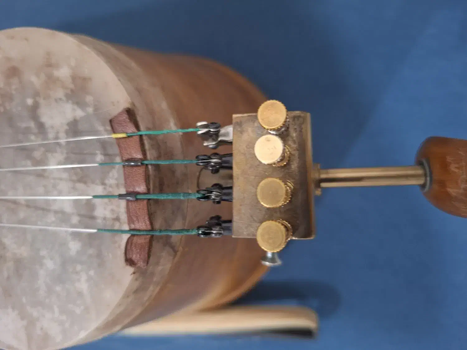 کمانچه شهبازی|سازهای سنتی|شیراز, حافظیه|دیوار