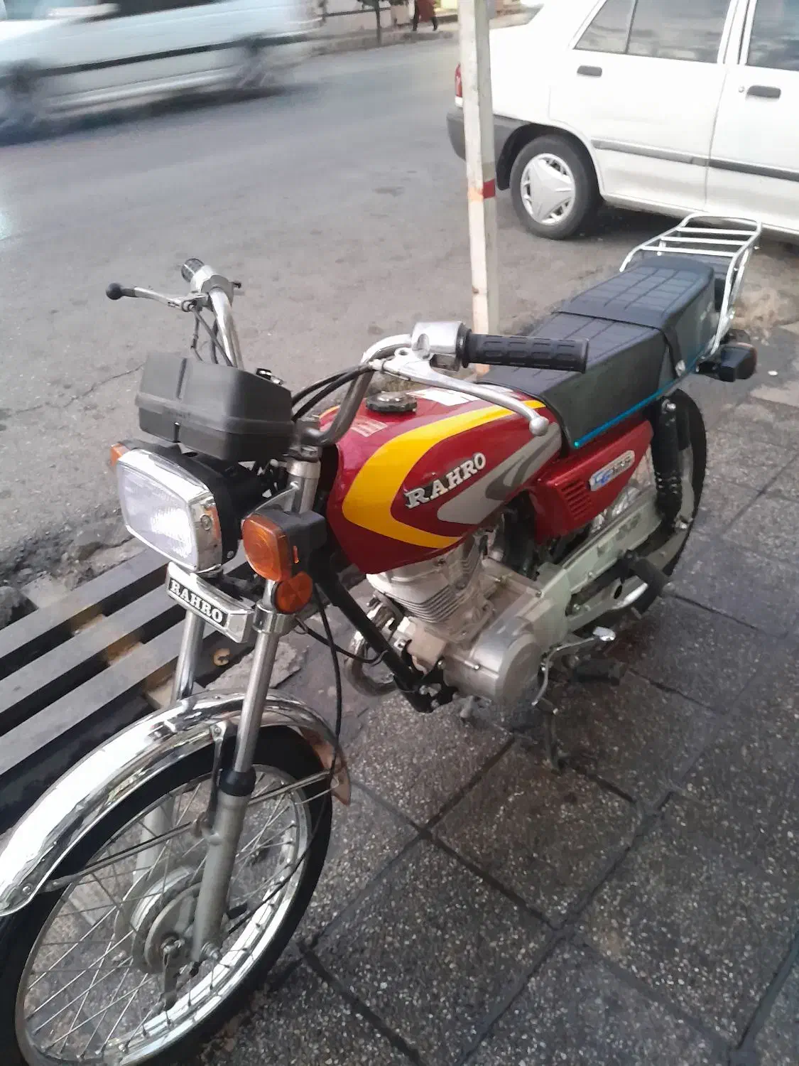 رهرو ۹۵ در حد خشک|موتورسیکلت|شیراز, لاله|دیوار