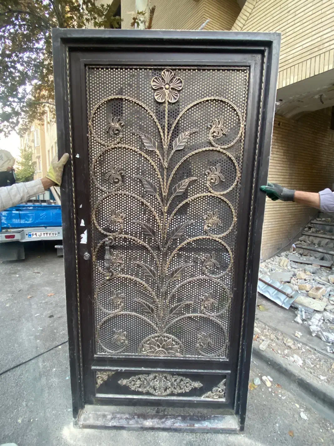 درب آهنی|مصالح و تجهیزات ساختمان|بجنورد, |دیوار