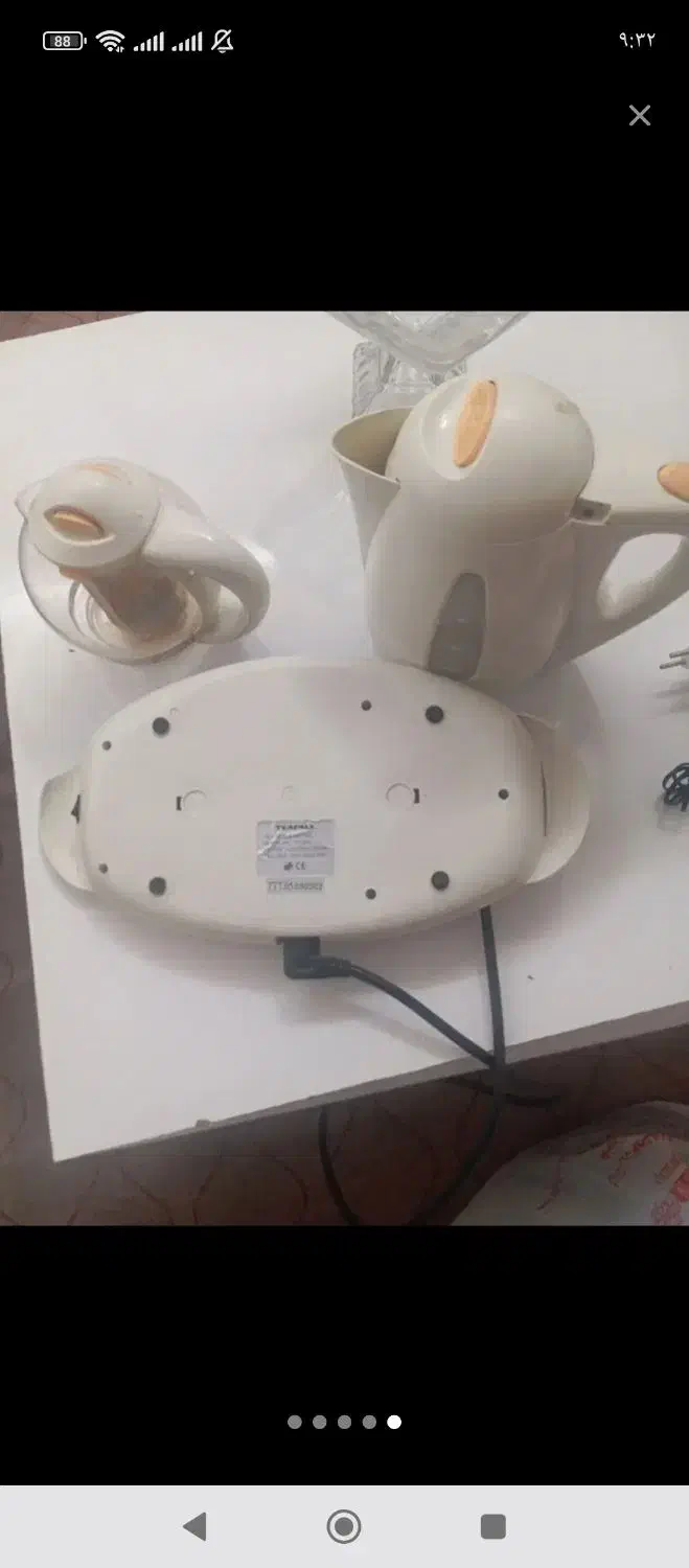 چای ساز برقی تفال|سماور، چای‌ساز، قهوه‌ساز|شیراز, محراب|دیوار