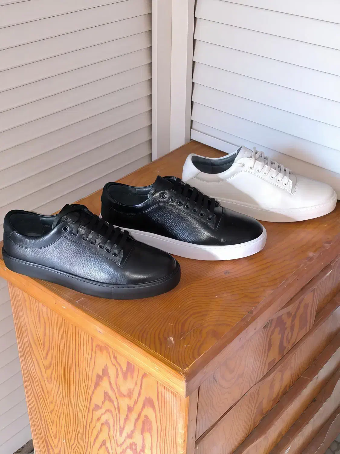 کتونی ونس چرم طبیعی تبریز|کیف، کفش، کمربند|رشت, باهنر|دیوار