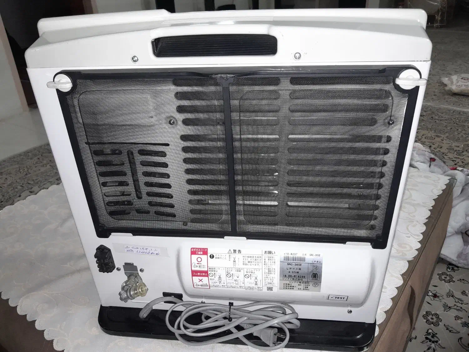 بخاری گازی و برقی ژاپنی در حد نو|بخاری، هیتر، شومینه|گلپایگان, |دیوار