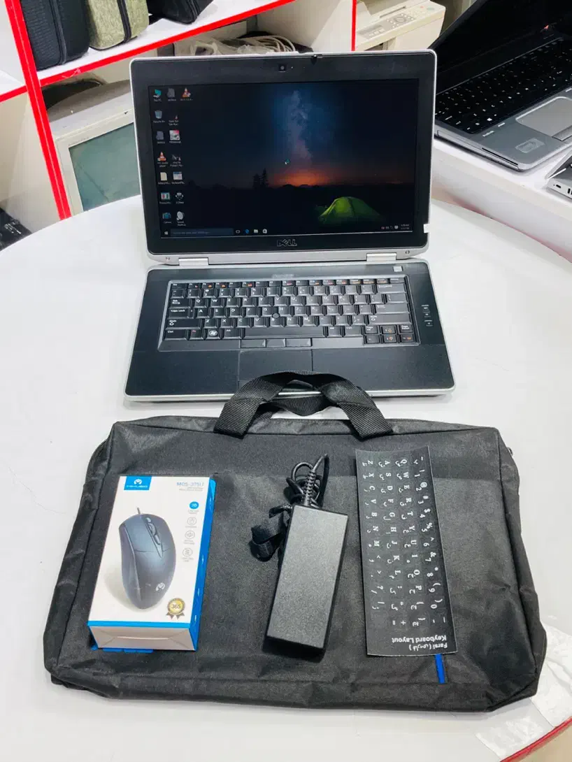 لپتاپ دل اقتصادی اروپایی رم هشت گرافیک دار|رایانه همراه|شهرکرد, |دیوار