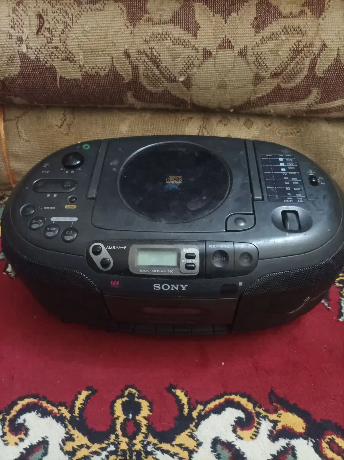 ضبط سونی عتیقه اصل ژاپن|کلکسیون اشیاء عتیقه|مشهد, چهنو|دیوار