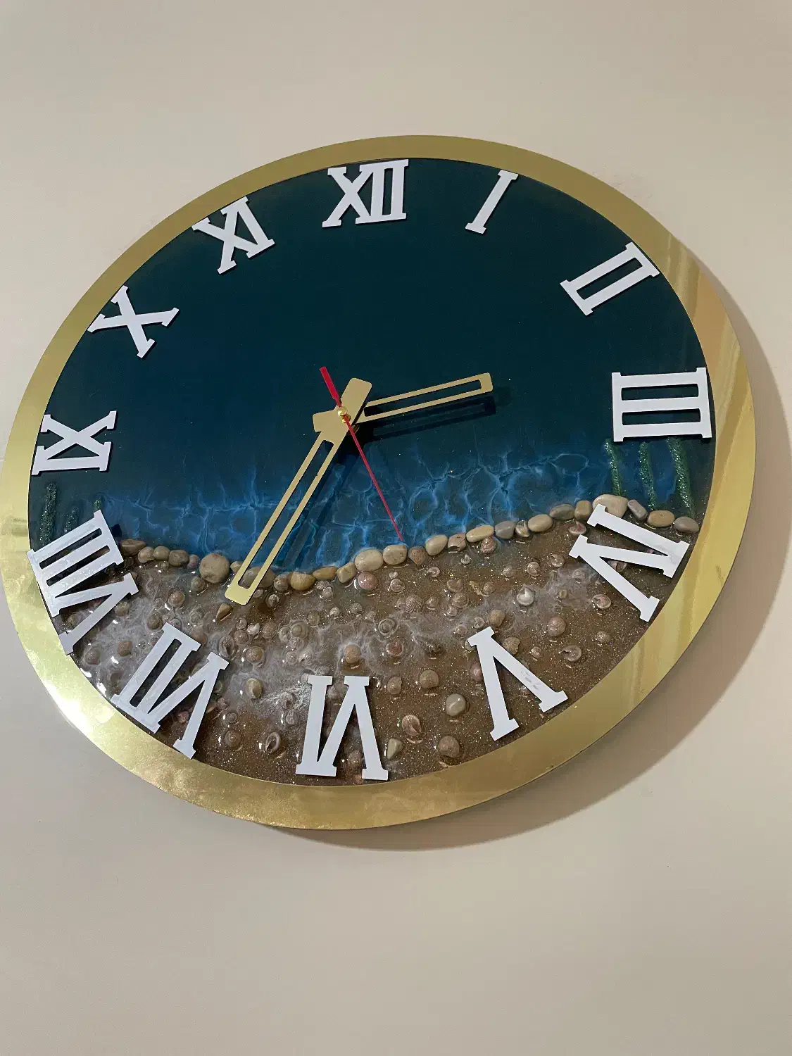 ساعتدیواریرزینیچوبی|ساعت دیواری و تزئینی|شهریار, شهرک وائین|دیوار