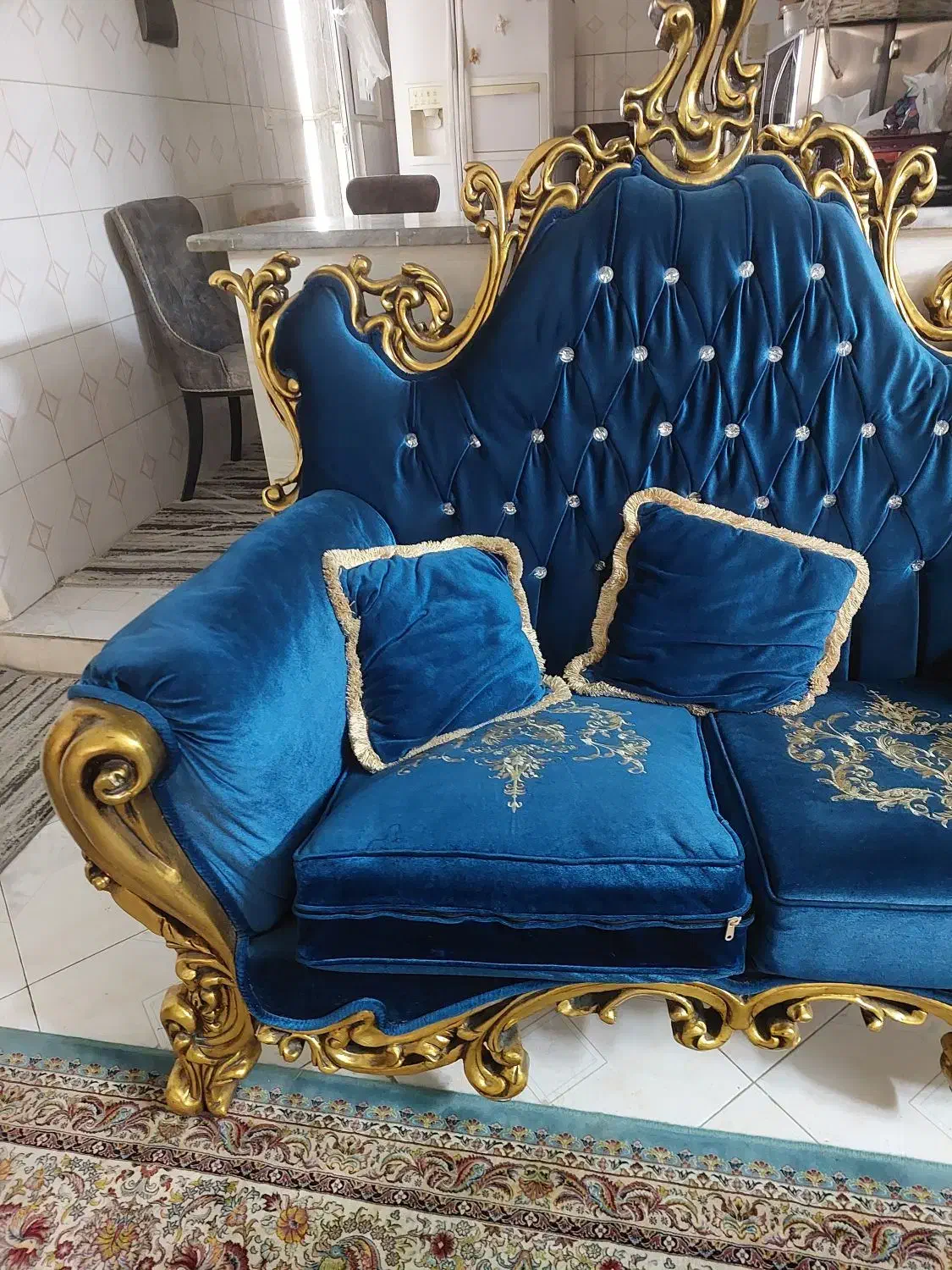 مبل 8 نفره|مبلمان خانگی و میز عسلی|ری, دیلمان|دیوار