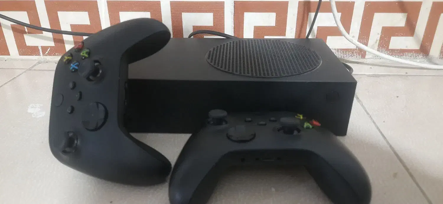 xbox series s black 1tb دو دسته|کنسول، بازی ویدئویی و آنلاین|شیراز, گلشن|دیوار
