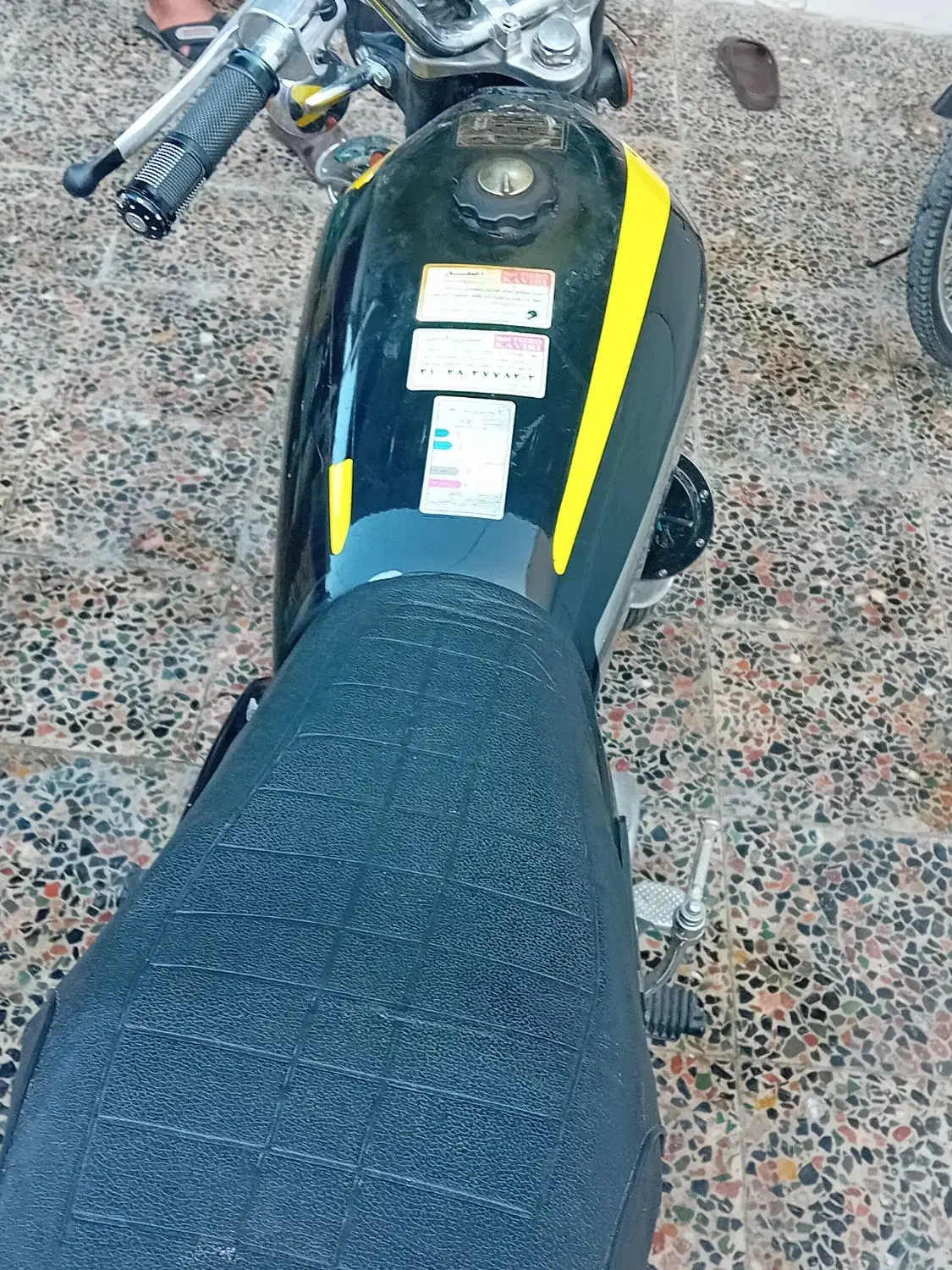 موتور|موتورسیکلت|پاپی, |دیوار