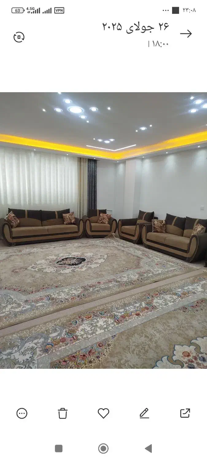مبل وفرش  کم استفاده شده|مبلمان خانگی و میز عسلی|دوگنبدان, |دیوار