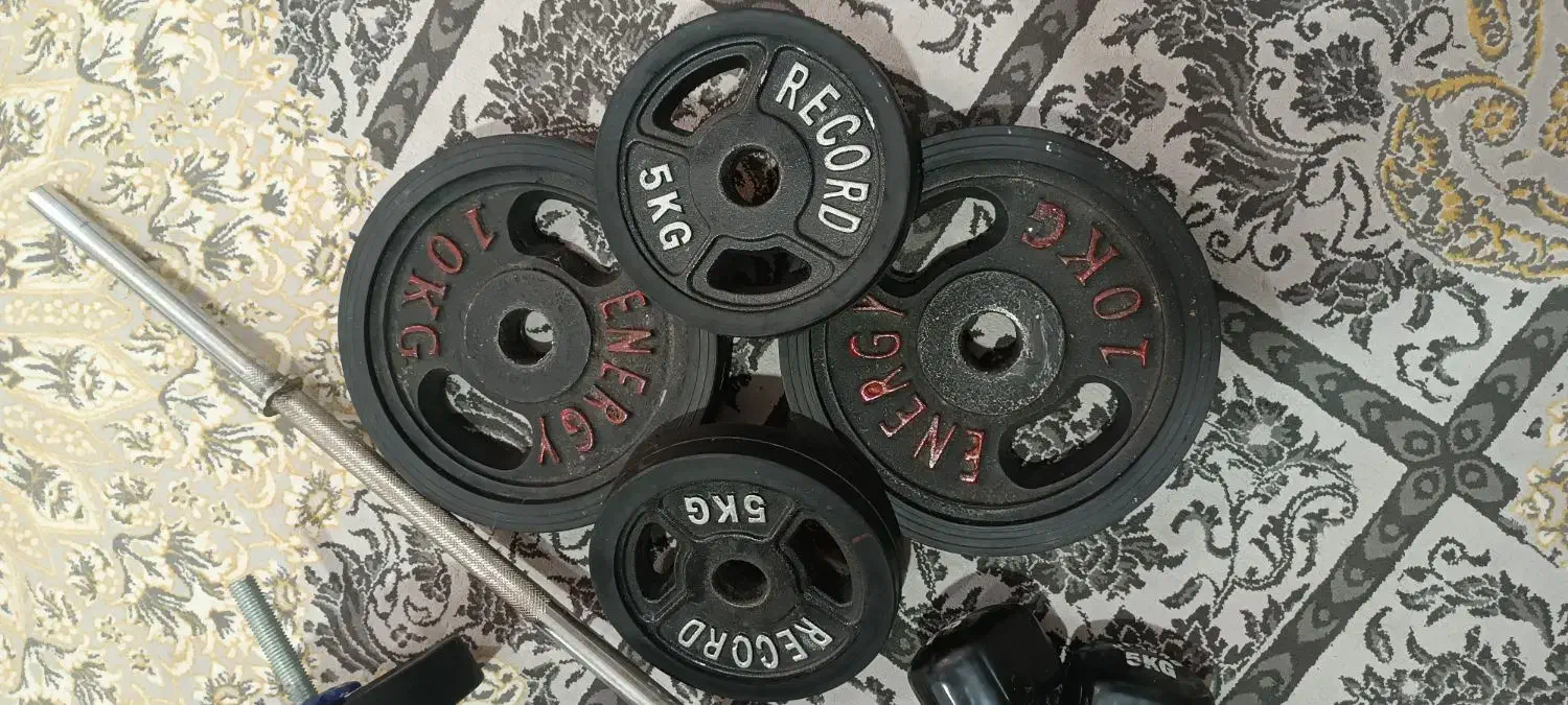 وزنه و دمبل و هالتر و کش ورزشی|تجهیزات ورزشی|بهشهر, |دیوار