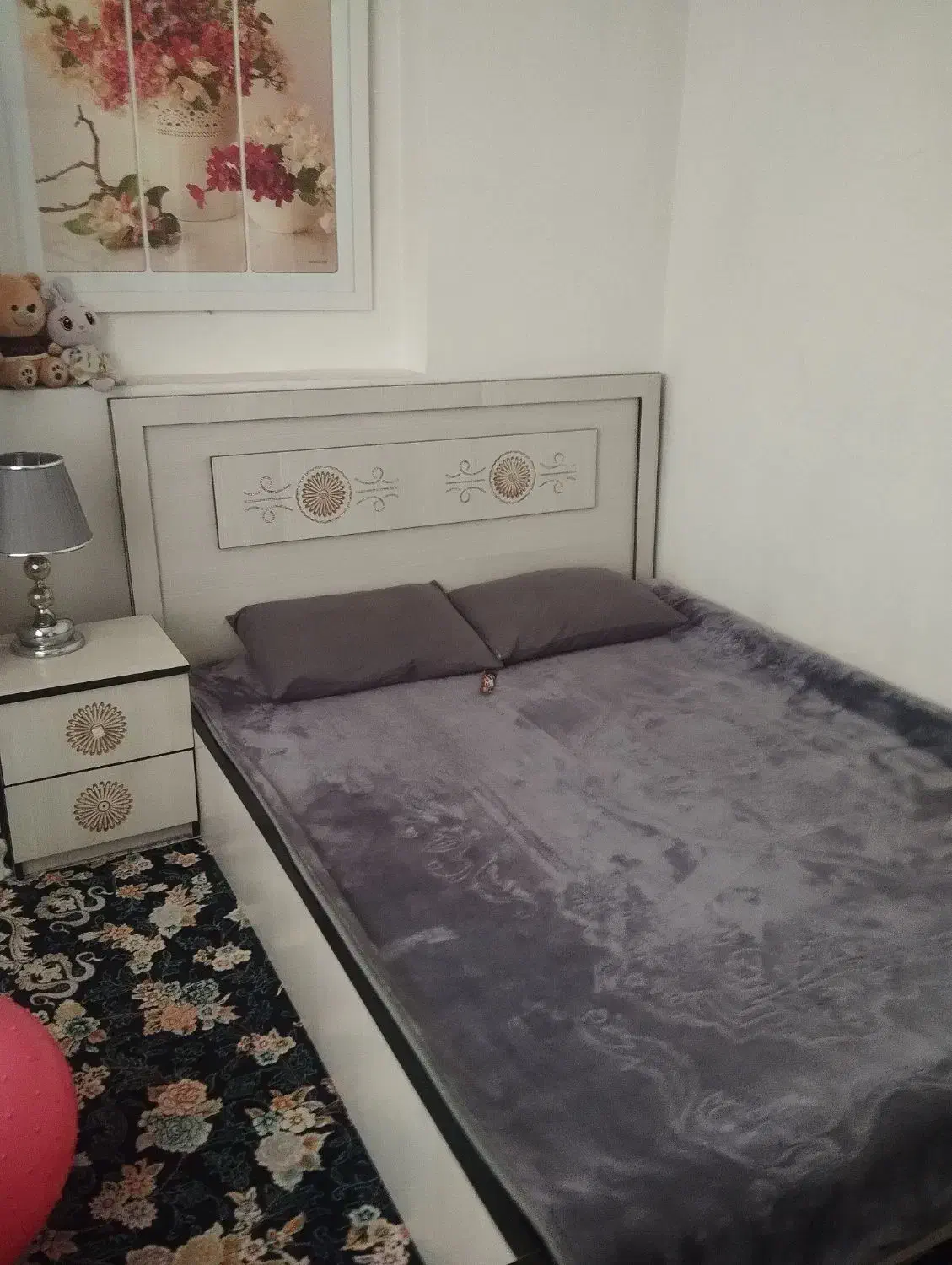 تخت کمد میز دراور|تخت و سرویس خواب|طرقبه, |دیوار