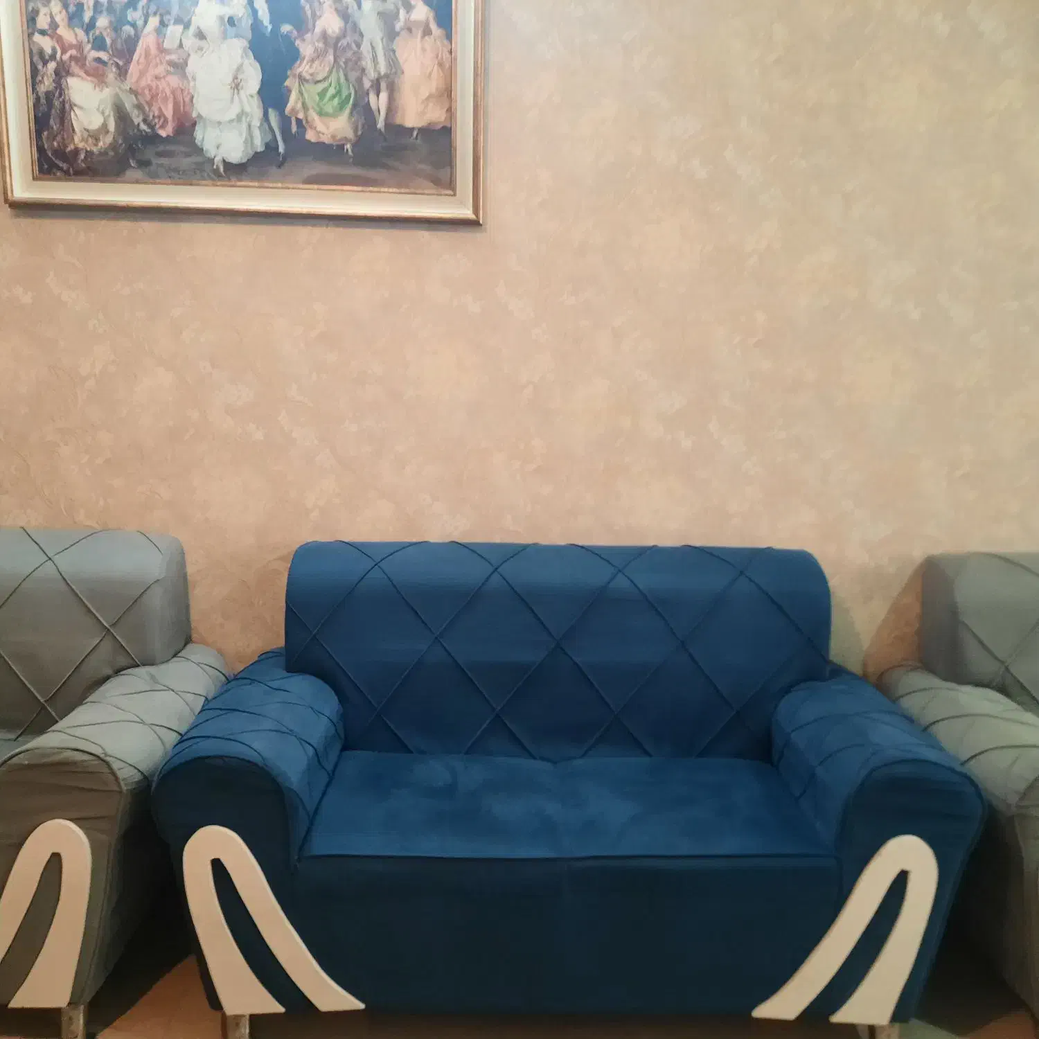 مبلمان چستر با پارچه مازاراتی|مبلمان خانگی و میز عسلی|بروجرد, |دیوار