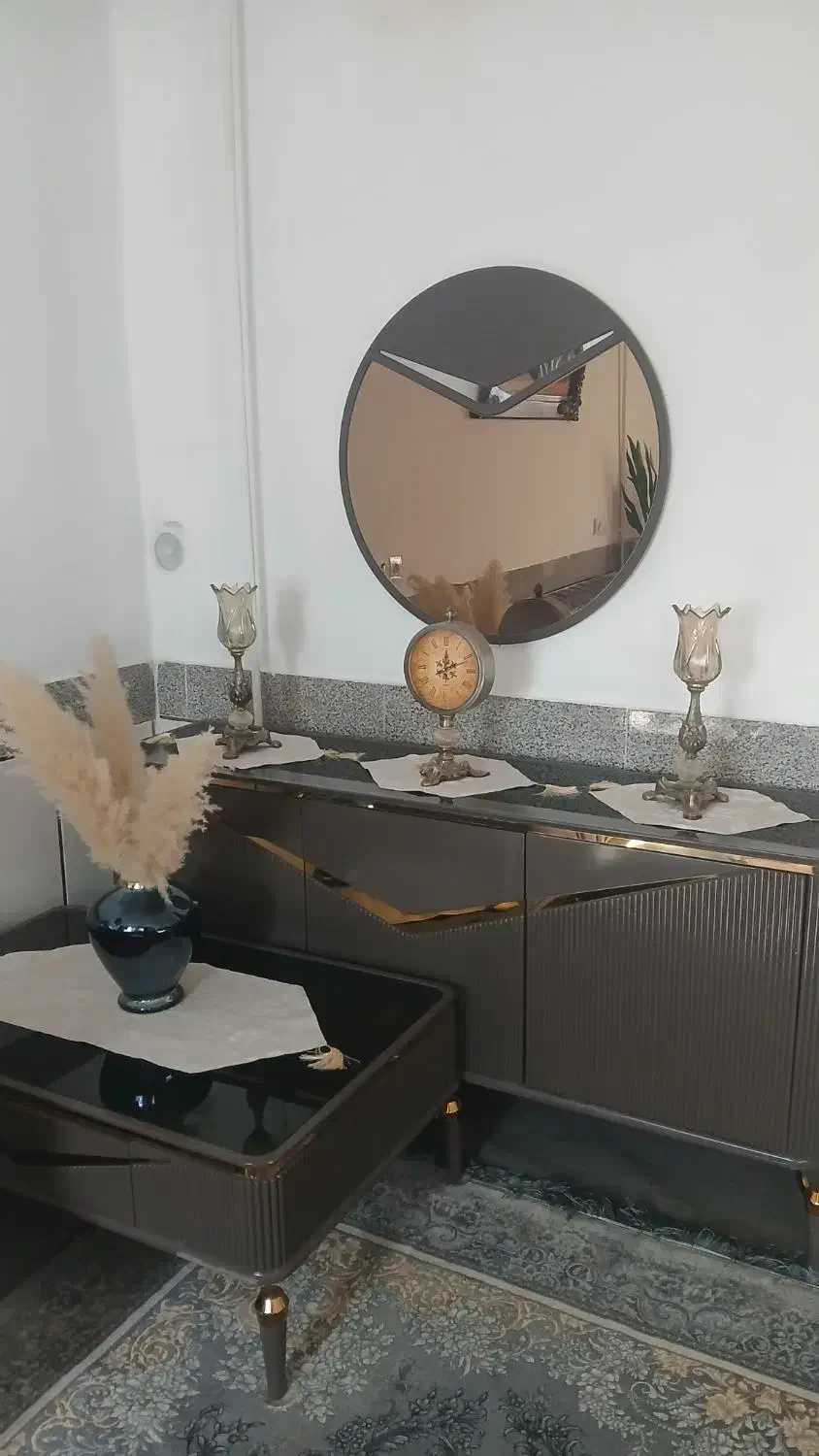 ست زیرتلوزیون،آینه کنسول ،عسلی|مبلمان خانگی و میز عسلی|نهاوند, |دیوار