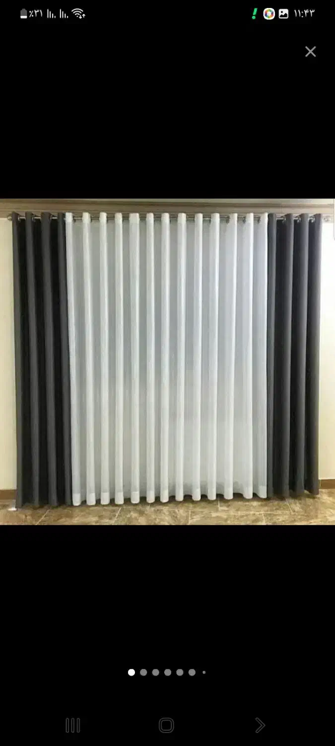 پرده طبق عکس قیمت تولیدی فقط یک میلیون و هفتصد|پرده، رانر، رومیزی|اصفهان, رزمندگان|دیوار