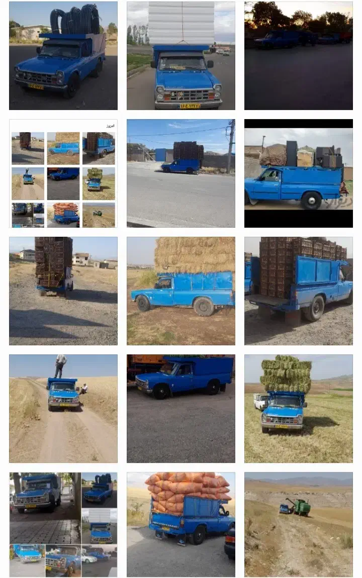 فروش نیسان ۸۴ دوگانه دستی ماشین کار|خودرو سواری و وانت|میانه, |دیوار