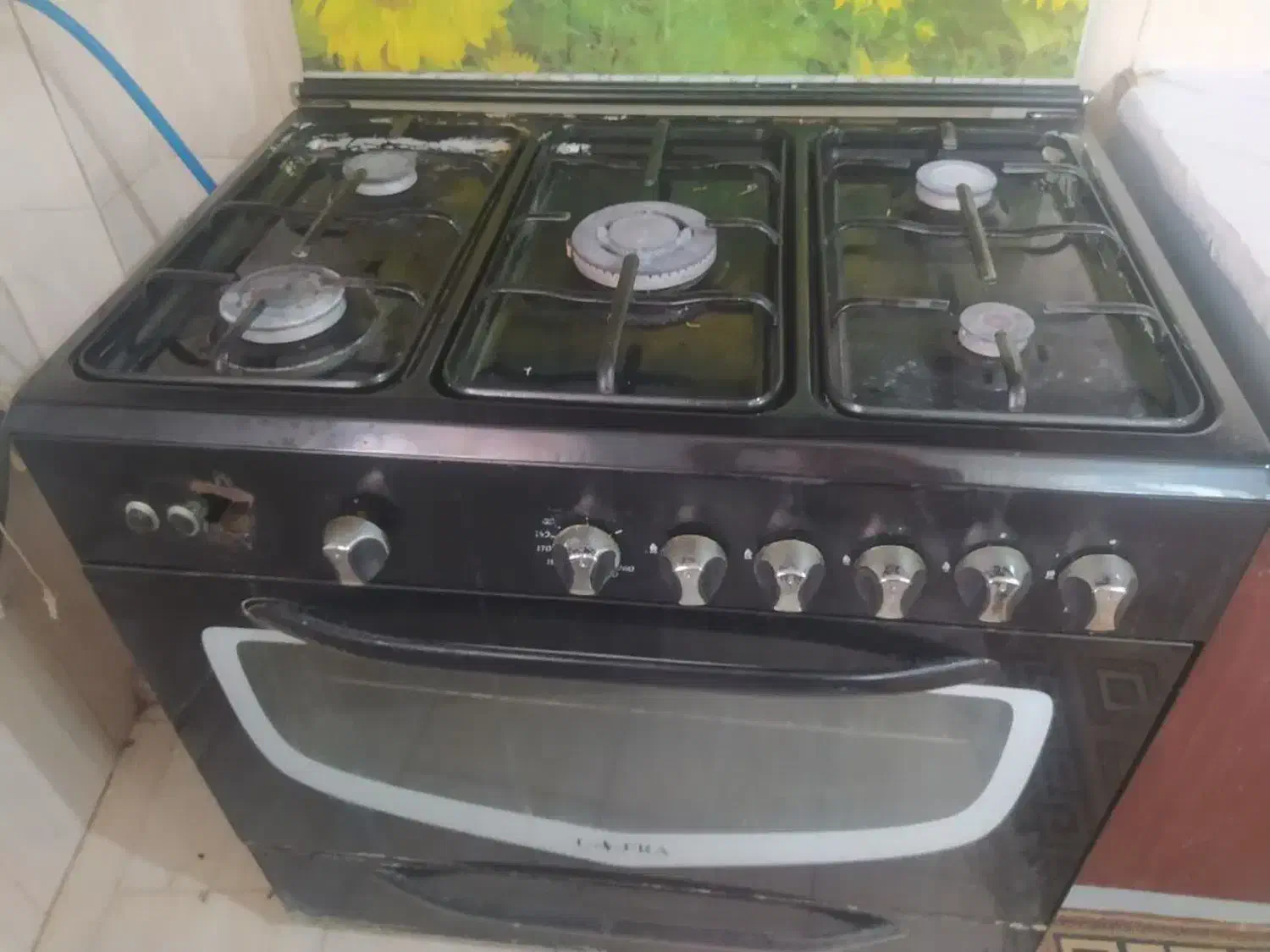 گاز فردار ۵شعله مارک لوفرا|اجاق گاز و لوازم برقی پختوپز|آستانه اشرفیه, |دیوار