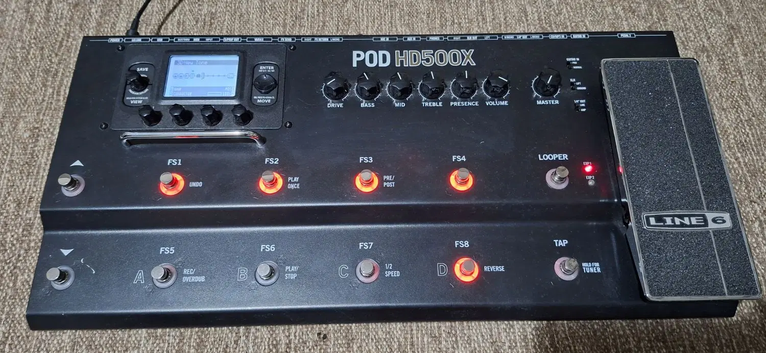 افکت line6 pod HD 500|گیتار، بیس، امپلیفایر|تهران, اکباتان|دیوار