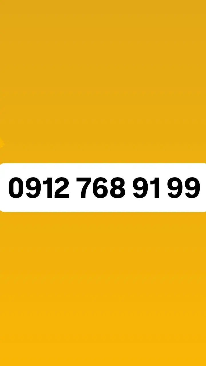 0912-768-9199|سیم‌کارت|کرج, عظیمیه|دیوار