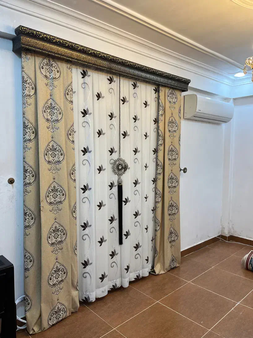 پرده|پرده، رانر، رومیزی|لشت نشا, |دیوار